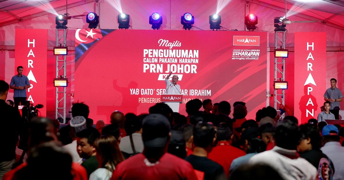 Anwar Calls for Apolitical Stance from Royal Institutions in Johor Election