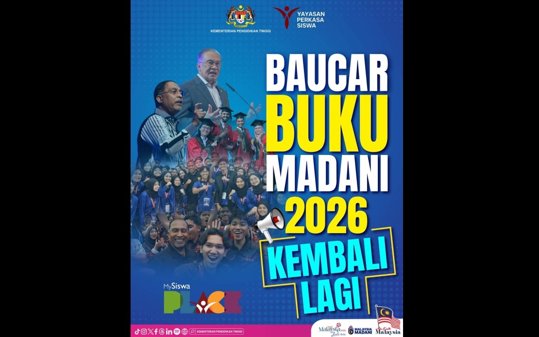 1.18 Million IPT Students to Access RM100 MADANI Book Vouchers from July 15