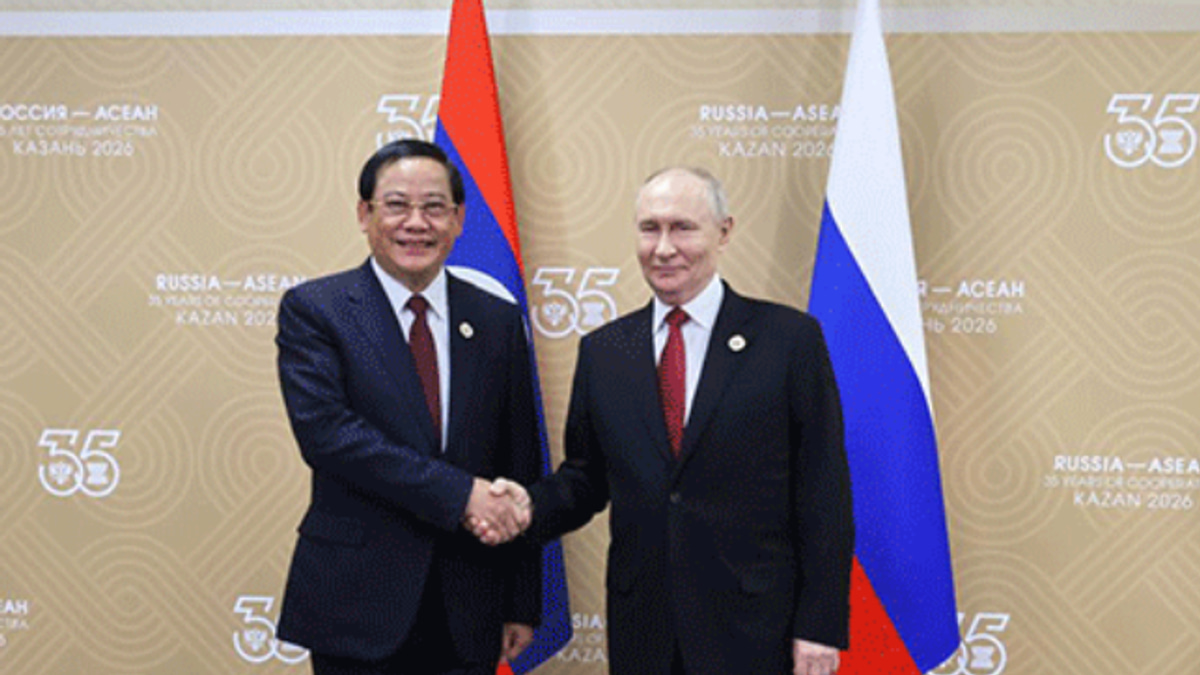 Laos and Russia cement deepening strategic ties with nuclear cooperation accord