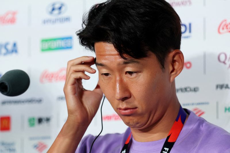 South Korea's World Cup Squad Boycotts Media After Mocking of Son's Military Service