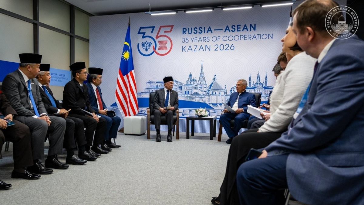 Malaysia and Tatarstan Identify Broad Opportunities to Deepen Bilateral Ties, Says Anwar