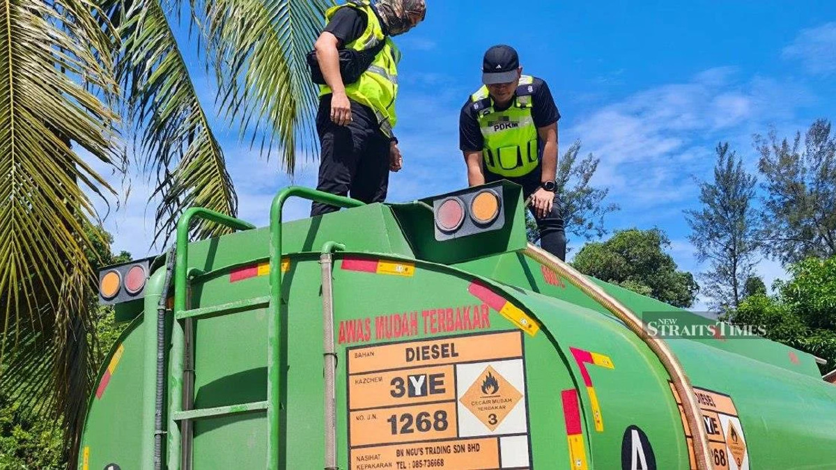 Diesel Diversion Racket Dismantled in Miri; 15,000 Litres Recovered