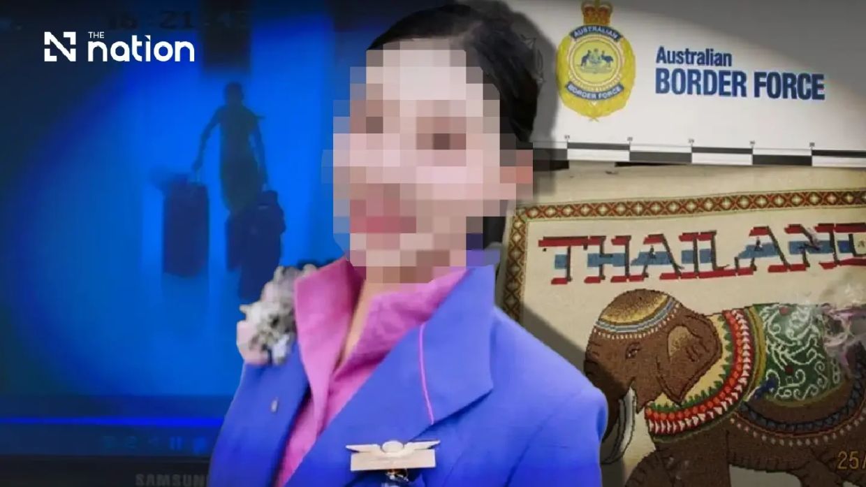 Thai Flight Attendant Detained in Melbourne Drug Case as Authorities Probe Golden Triangle Smuggling Network