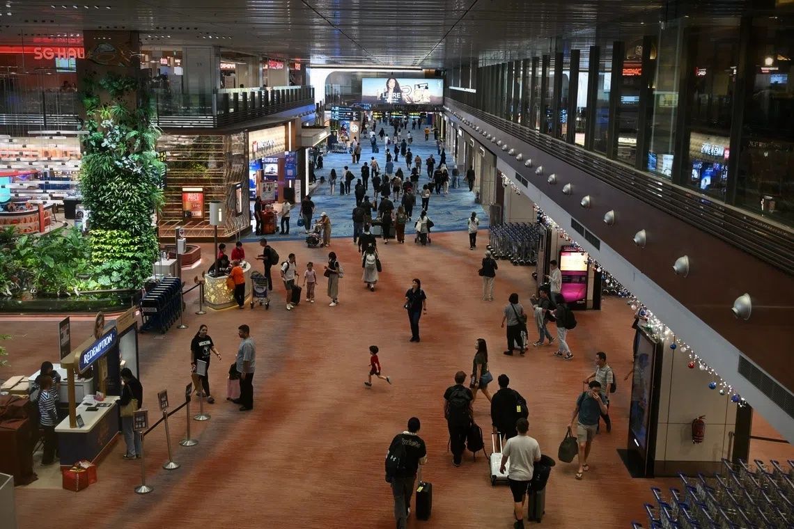 Australian and American men arrested for theft at Changi Airport, one nabbed eight months after incident