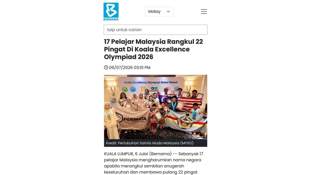 PM Anwar Praises 17 Malaysian Students for Stellar Performance at KEO 2026 Global Finals