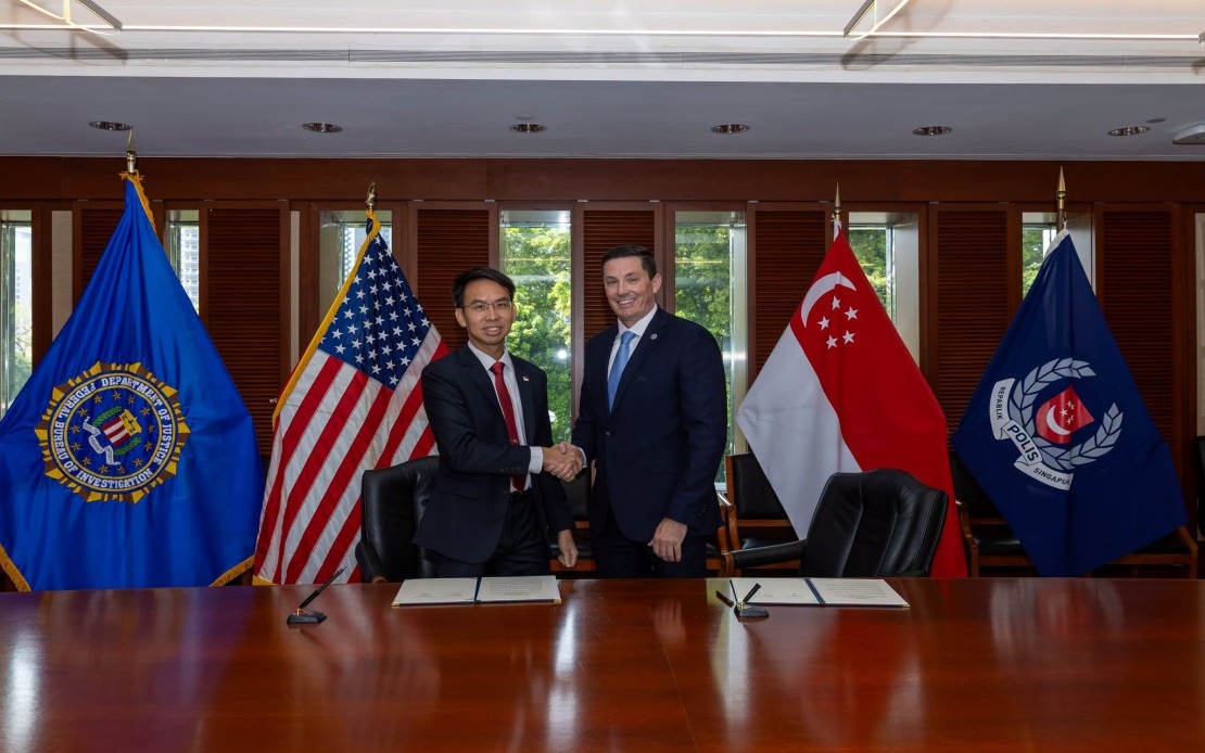 Singapore and FBI Deepen Crime-Fighting Alliance Against Online Fraud and Cryptocurrency Scams
