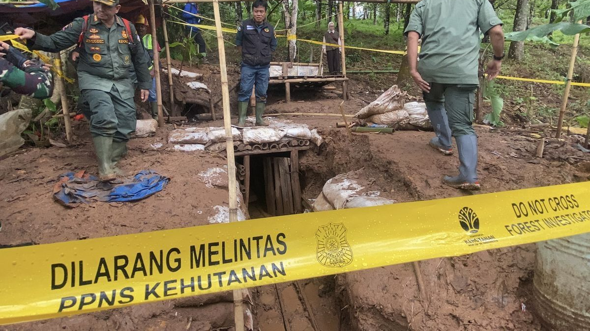 Indonesia charges 24 foreigners in major illegal gold mining bust in Maluku