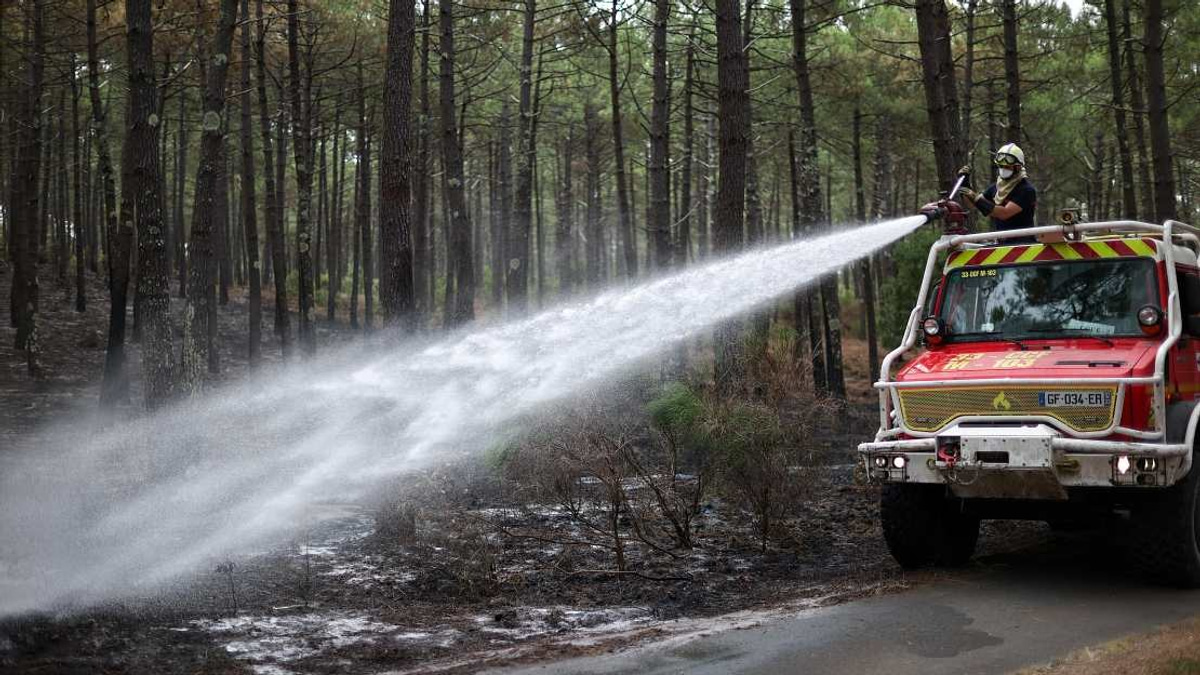 France Arrests Over 300 People as Wildfires Ravage Countryside
