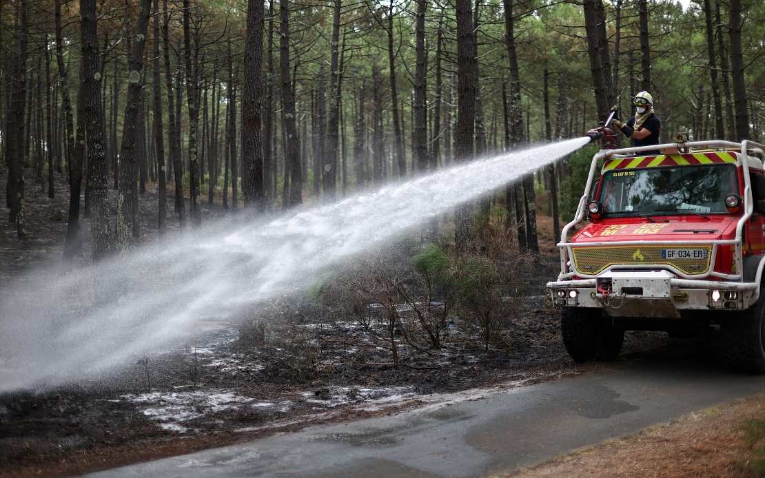 France Arrests Over 300 People as Wildfires Ravage Countryside