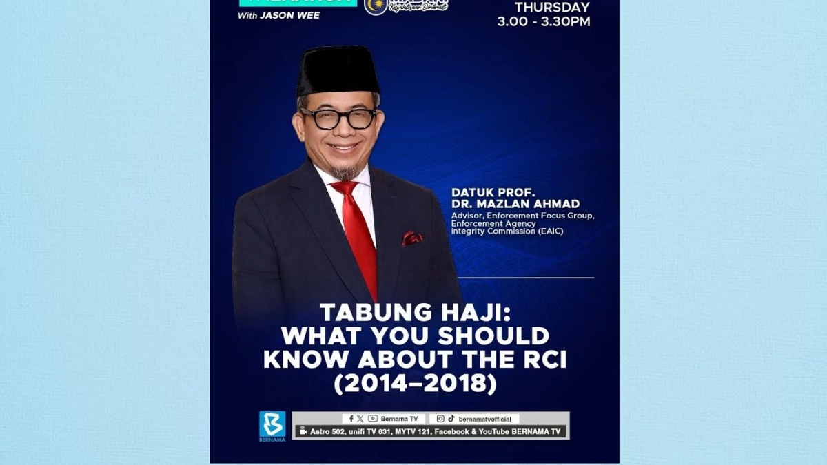 IRB Must Investigate Tabung Haji Tax Evasion Claims, Says Governance Expert