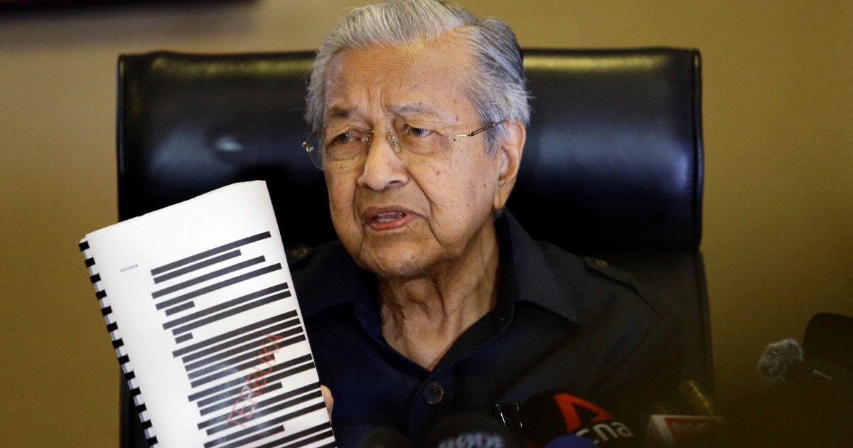 Mahathir ordered to submit Batu Puteh RCI report as new evidence in court appeal