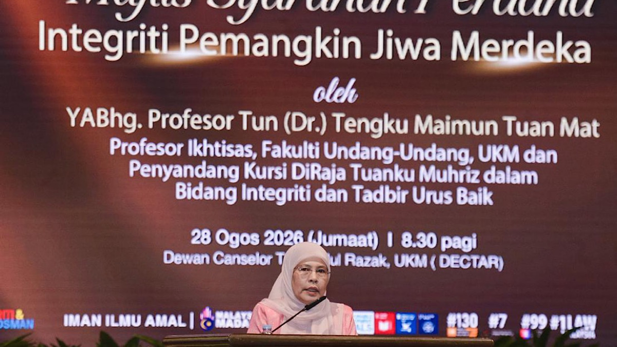 Judiciary Remains Essential Pillar for Justice and Integrity, Says Tengku Maimun