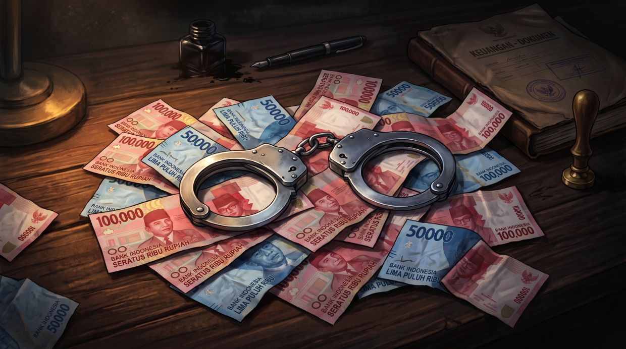 North Sumatra Police Officer Arrested in Social Aid Fund Embezzlement Scheme