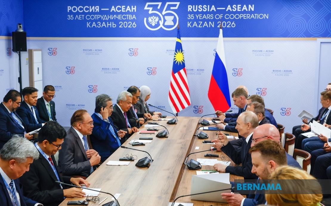 Russia and Malaysia Well Positioned to Deepen Strategic Partnership, Says Putin