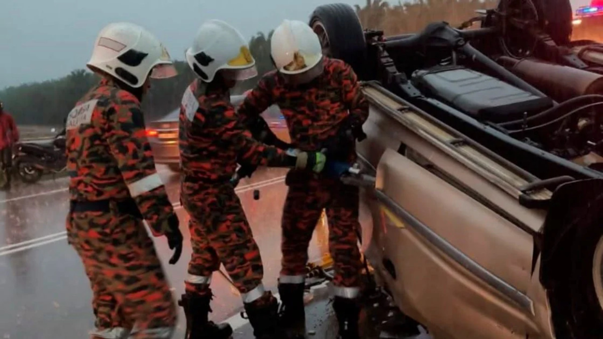 Four Dead in Twin Crashes: Sisters Among Victims in Pahang Tragedy
