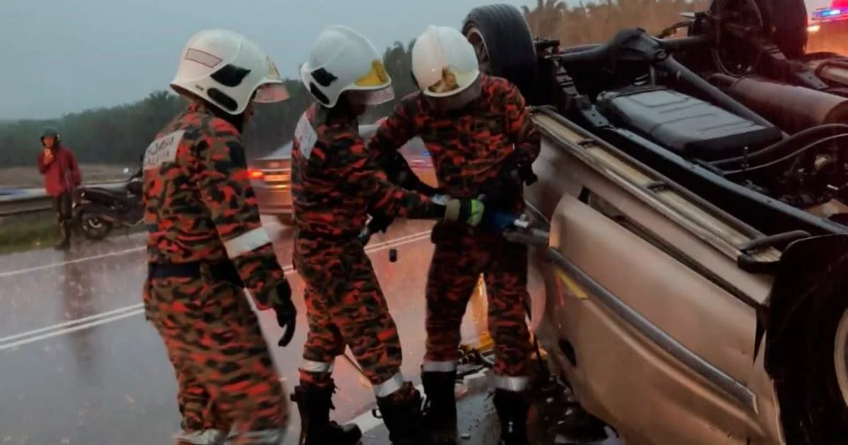 Four Dead in Twin Crashes: Sisters Among Victims in Pahang Tragedy