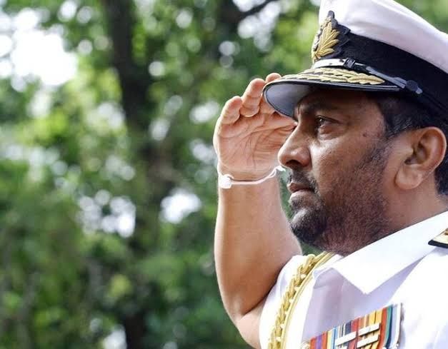 Sri Lanka arrests ex-navy chief over illegal recruitment of ex-president's son