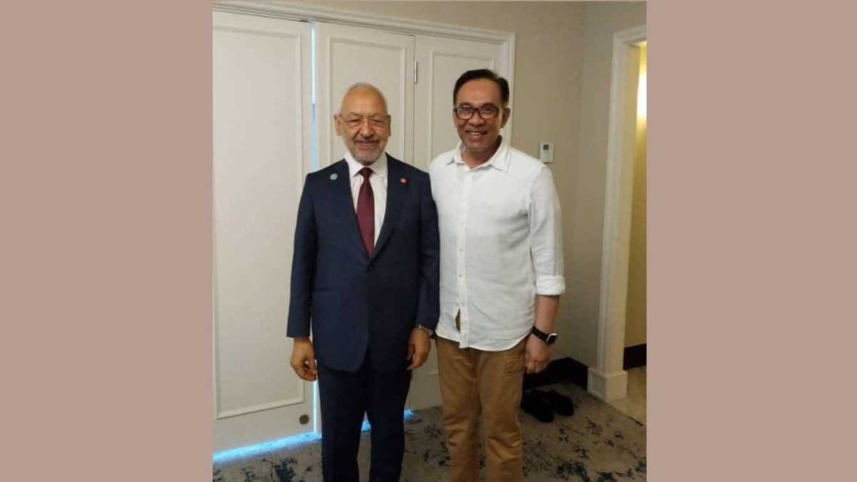 Anwar Seeks Tunisia's Compassion for Ghannouchi, Citing Health and Age
