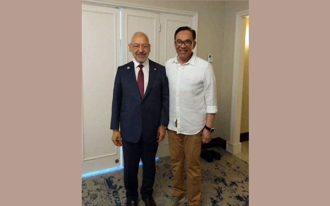 Anwar Seeks Tunisia's Compassion for Ghannouchi, Citing Health and Age