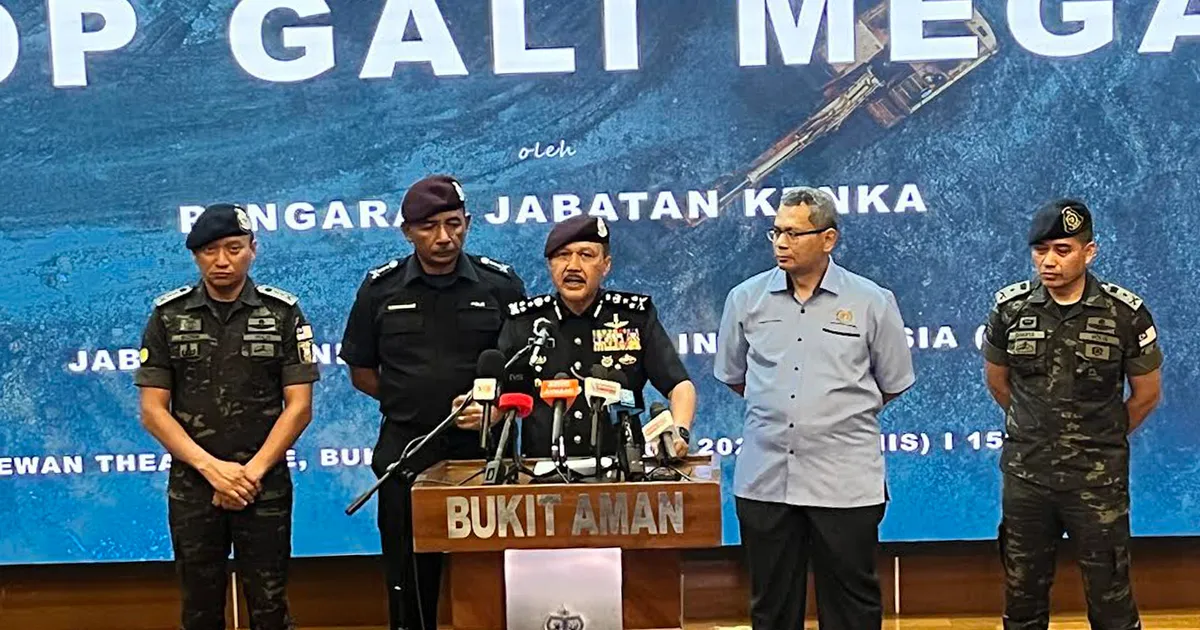 Authorities Seize RM119 Million in Assets During Major Illegal Mining Crackdown
