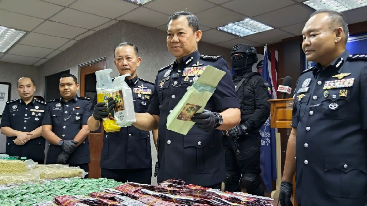 Police smash drug ring with RM8.49mil haul in Masai apartment