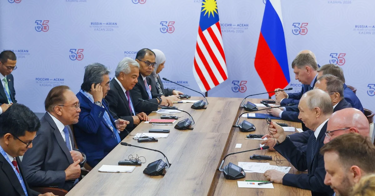 Anwar Acknowledges Putin's Support for Malaysia-Russia Energy Ties Through Petronas
