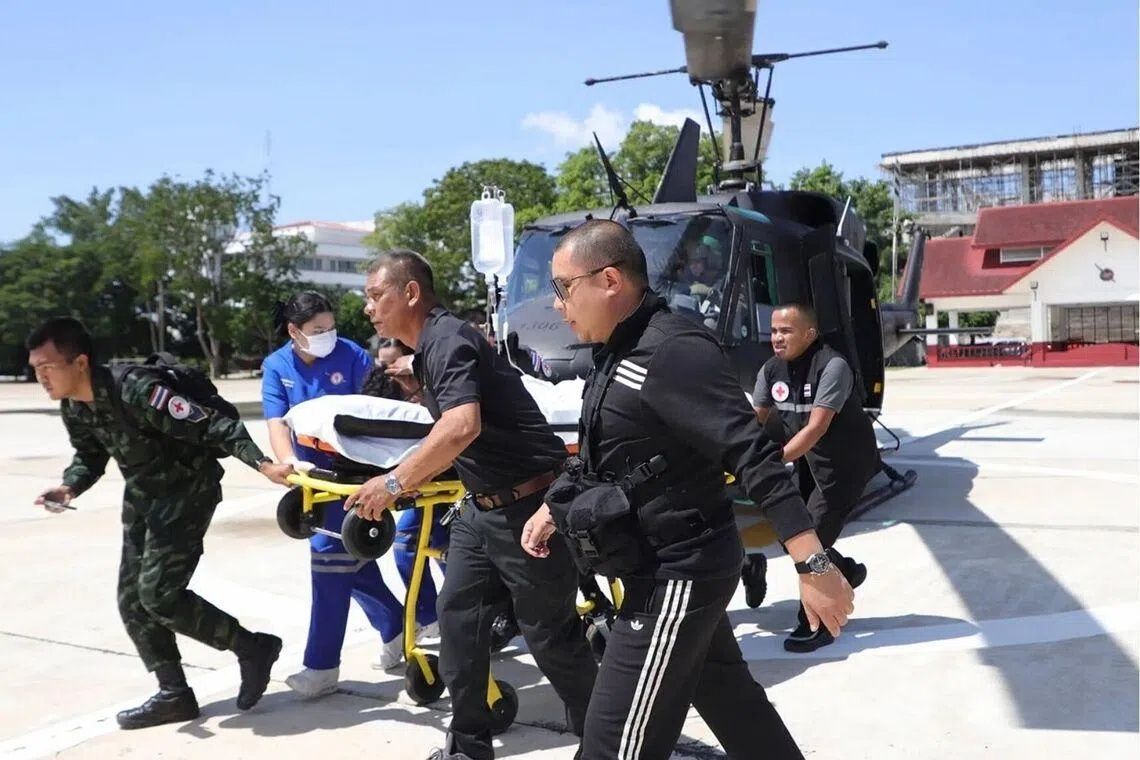 Twin bombings in Thailand's deep south injure 11 police officers