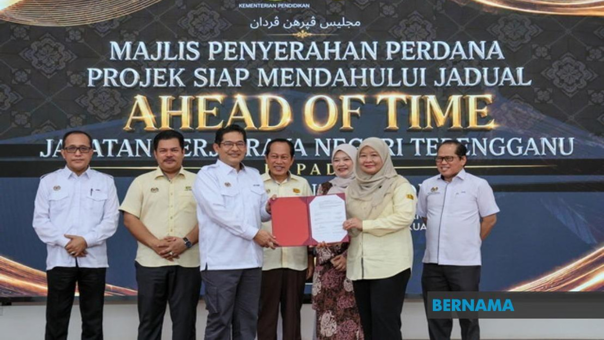 Terengganu Delivers 14 School Projects Ahead of Schedule Worth RM34 Million