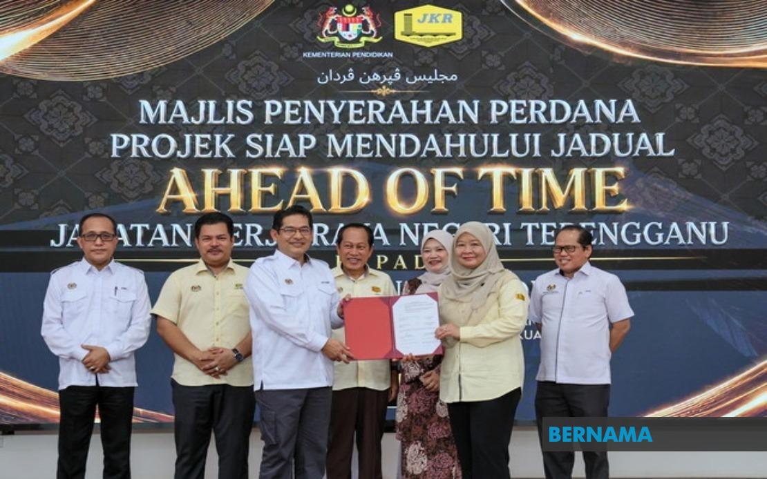 Terengganu Delivers 14 School Projects Ahead of Schedule Worth RM34 Million