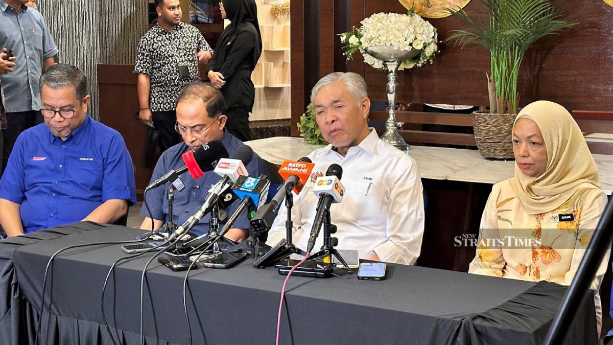 Zahid urges unity partners to set aside Najib-Rosmah controversy during Johor campaign push