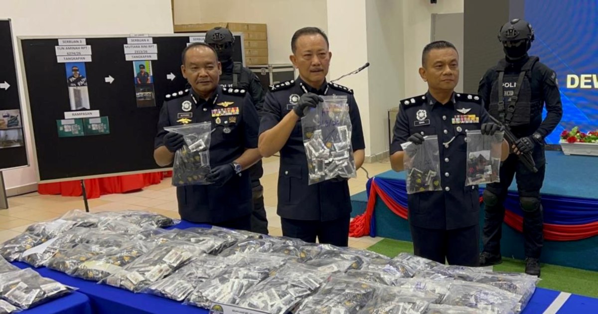 RM10.68 Million Drug-Laced Vape Syndicate Dismantled in Johor; Seven Arrested