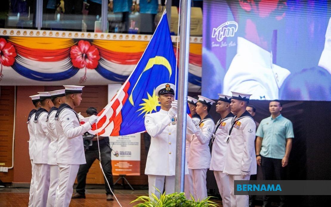 Jalur Gemilang Raising Ceremony Marks Return of National Month Launch Tradition