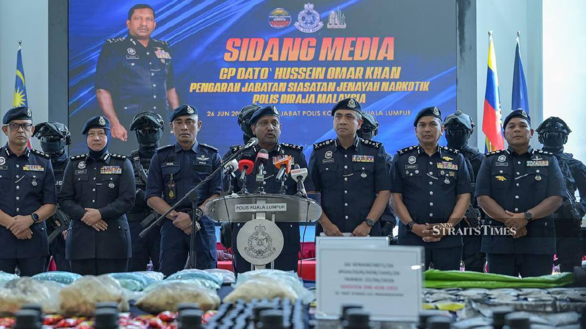 Police Thwart Major Drug Trafficking Operation with RM135.63 Million Seizure in Cheras