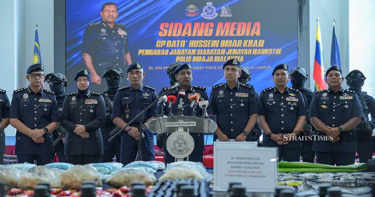 Police Thwart Major Drug Trafficking Operation with RM135.63 Million Seizure in Cheras