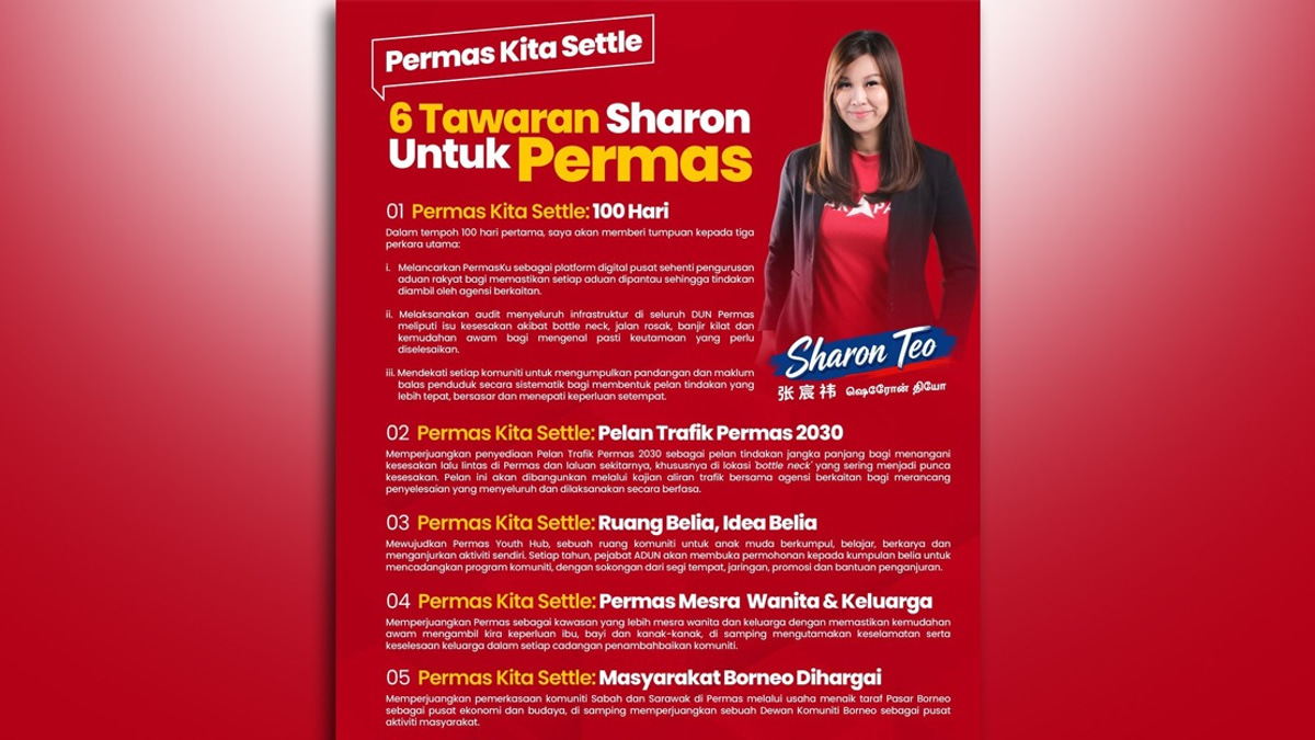Sharon Teo Unveils Six-Point Plan to Address Permas Infrastructure Crisis