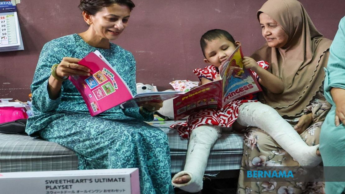 Three-Year-Old Crash Survivor Aulia Sofea Makes Steady Recovery with Royal Support