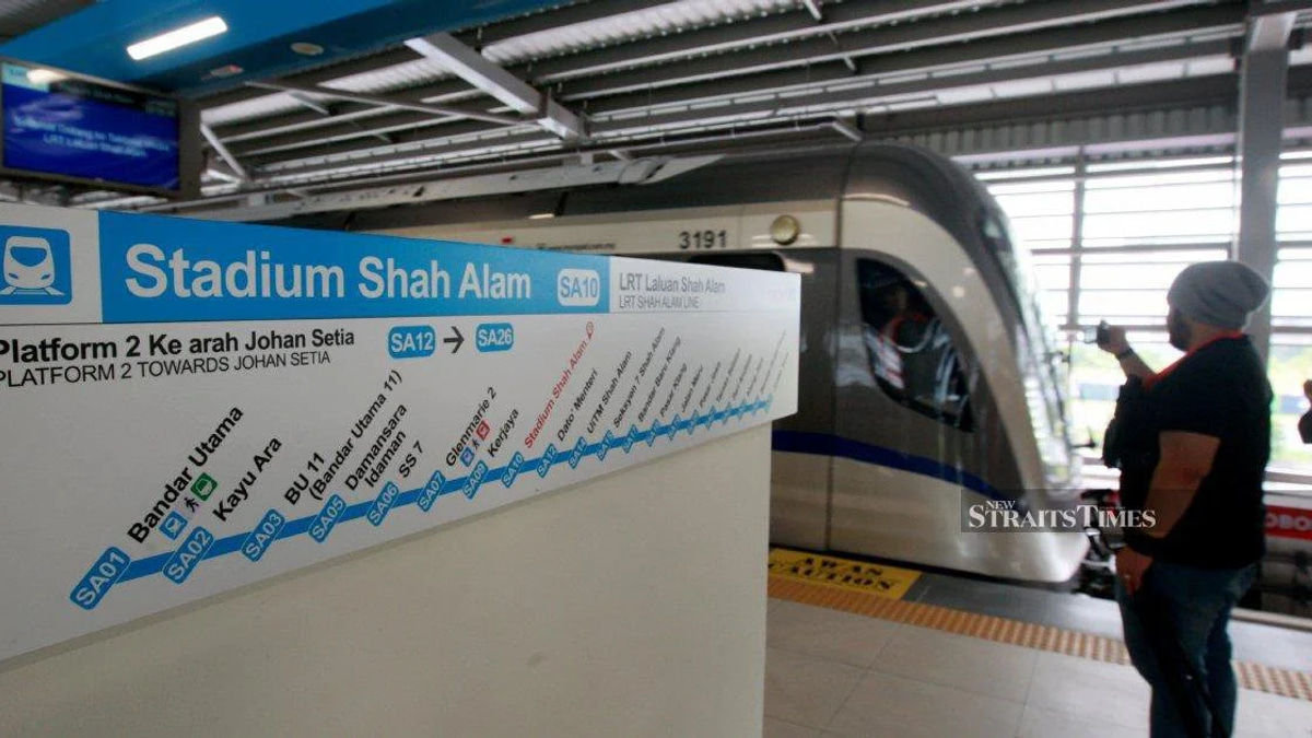 Anwar to launch LRT3 Shah Alam extension this Sunday ahead of passenger service