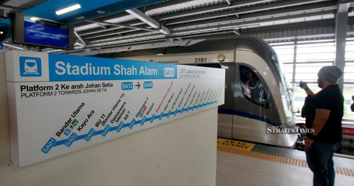 Anwar to launch LRT3 Shah Alam extension this Sunday ahead of passenger service