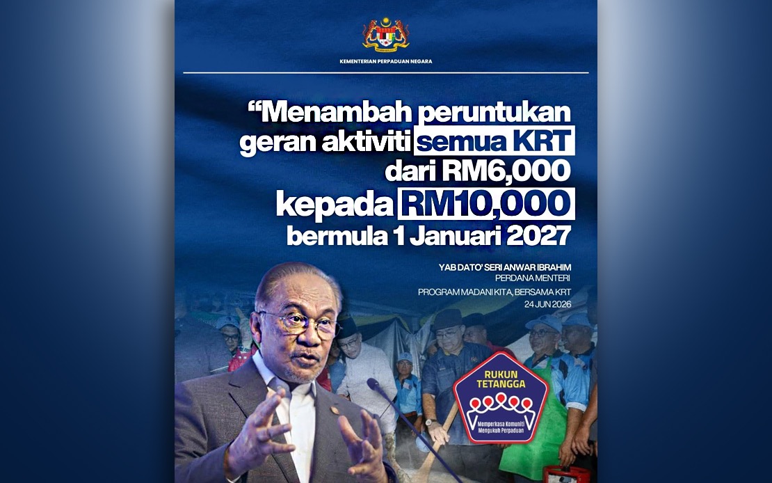 KRT Funding Boost to Empower Grassroots Unity Across Malaysia