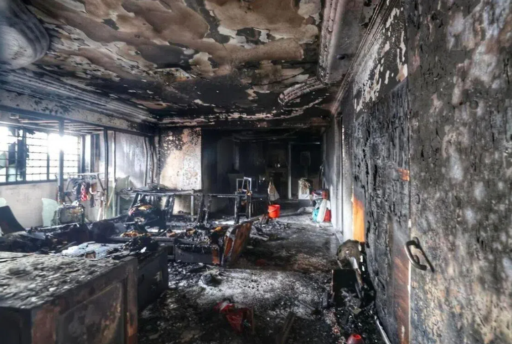 Two rescued from high-rise flat fire in Singapore's Jurong West