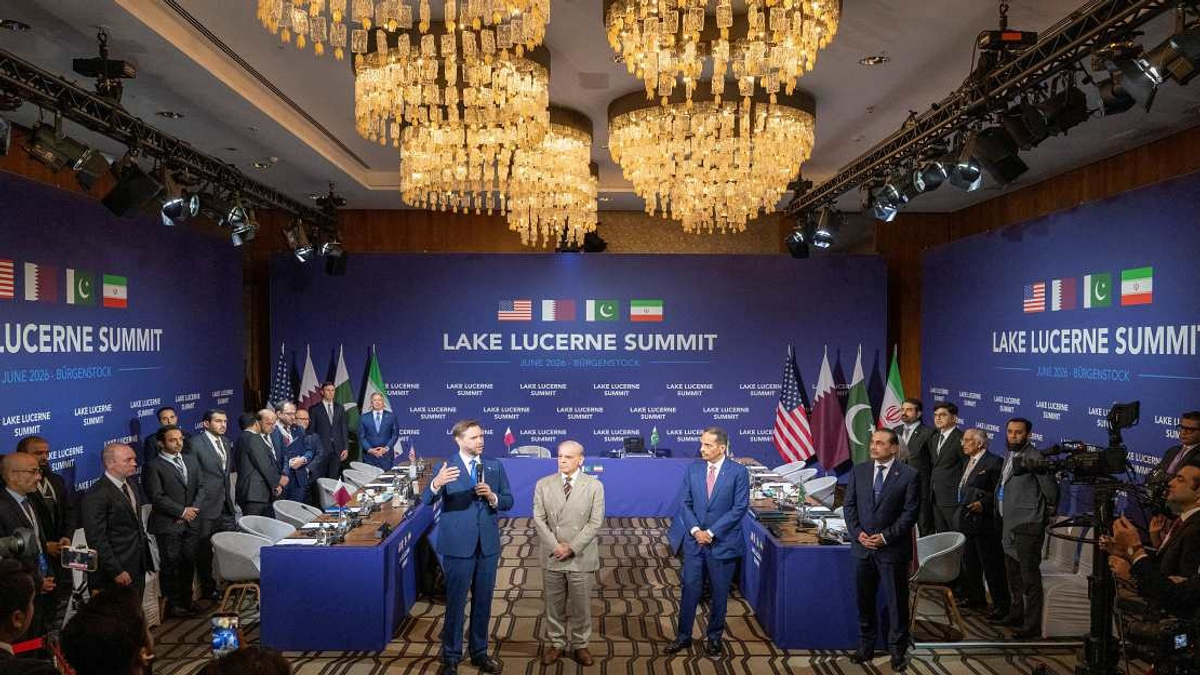 Qatar and Pakistan Hail 'Encouraging Progress' as US-Iran Talks Advance at Lake Lucerne Summit
