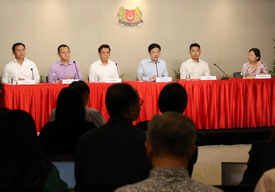 PM Lawrence Wong Reshuffles Singapore Cabinet, Fast-Tracking First-Term MPs to Senior Posts