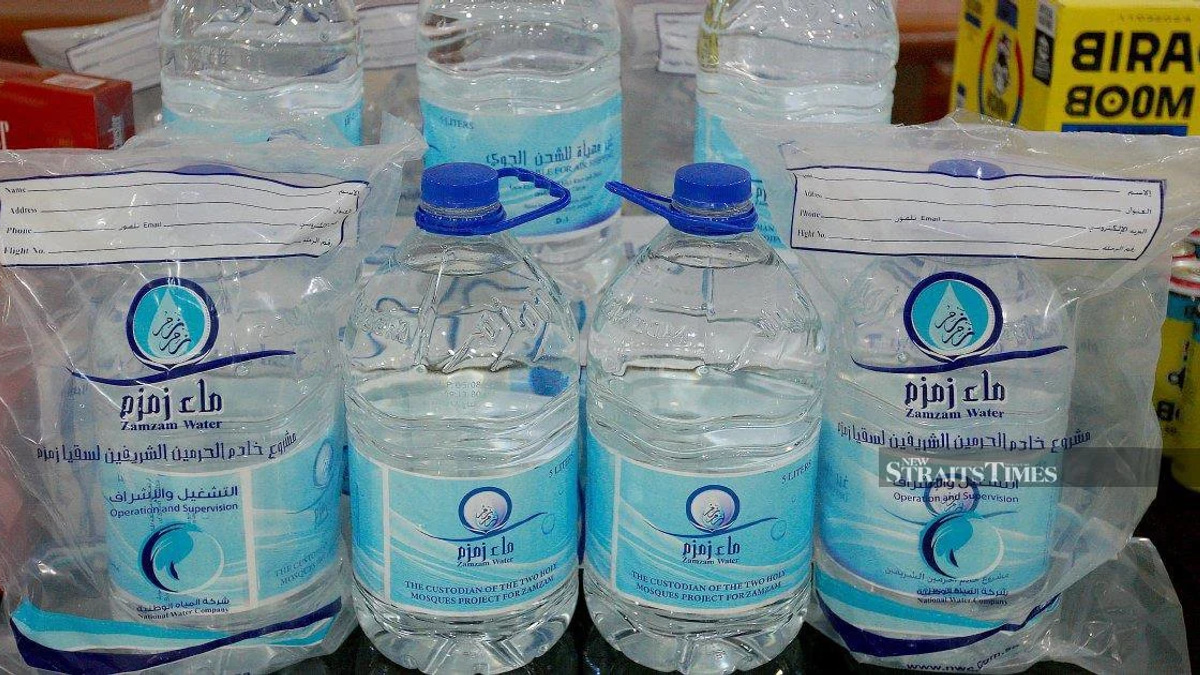 E-hailing Driver Fined Over RM101,000 for Illegal Zam-Zam Water Import