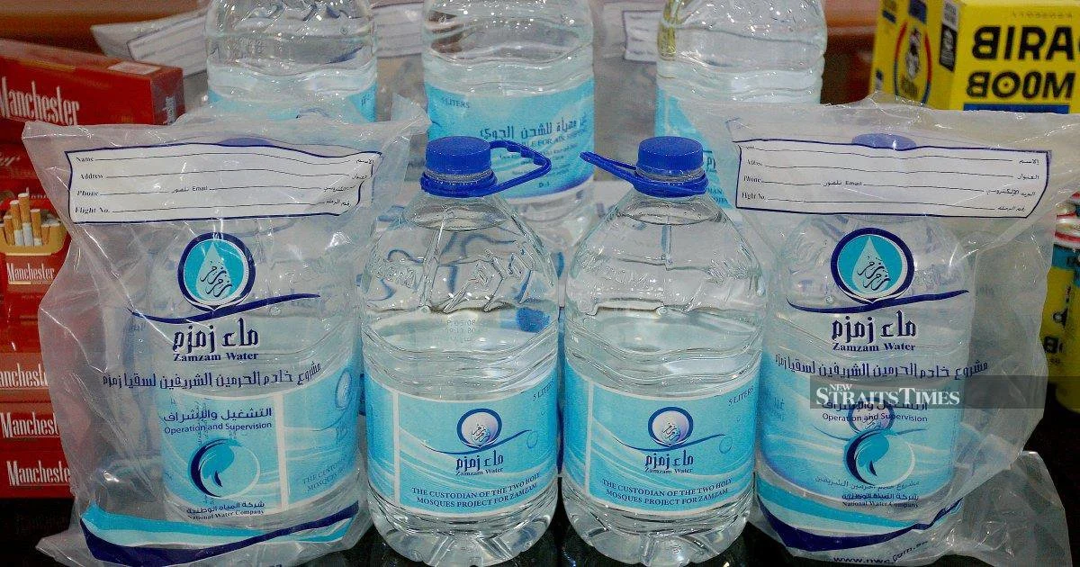 E-hailing Driver Fined Over RM101,000 for Illegal Zam-Zam Water Import