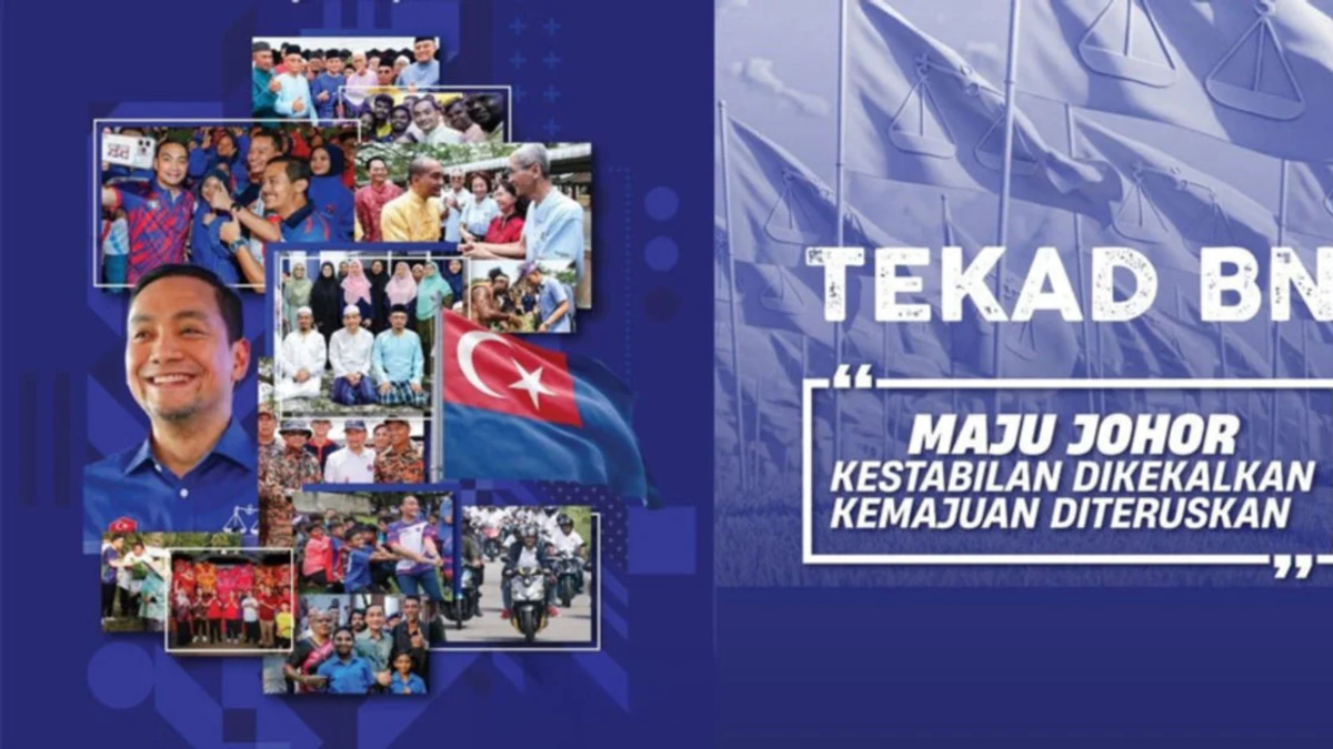 Johor BN Charts Course with Ambitious 63-Point Manifesto and 200,000 Jobs Promise