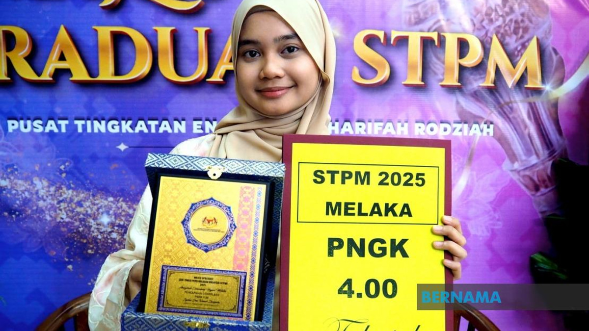 Father's Final Words Drive Melaka Student to Perfect STPM Score