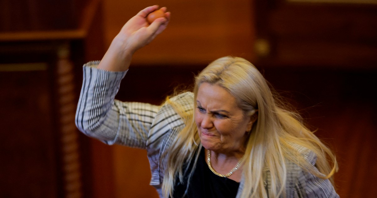 Kosovo's Parliament Descends Into Chaos as PM Pelted With Eggs During Political Crisis