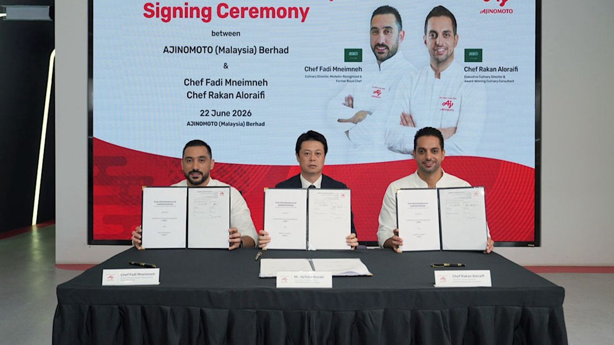 Ajinomoto Malaysia Deepens Middle East Footprint Via Saudi Celebrity Chef Alliance