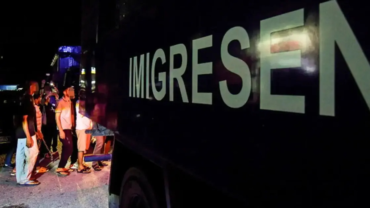 186 Undocumented Migrants Arrested in Late-Night Pudu Enforcement Operation