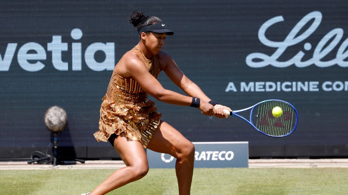 Osaka reaches maiden grass court final with commanding victory over Wang